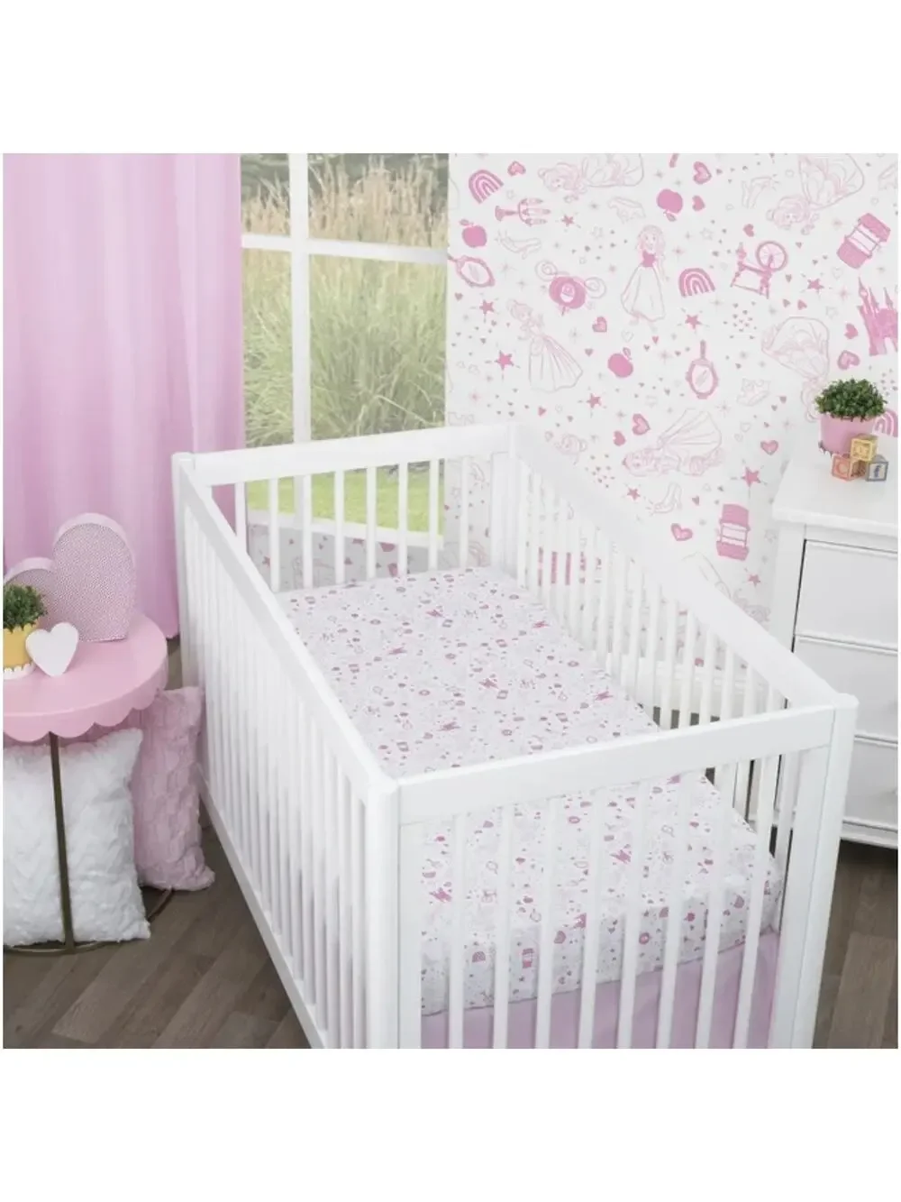 Disney Baby - Dare to Dream Fitted Crib Sheet, 28